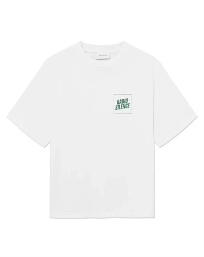 Wood Wood - WWGary Radio T-shirt - Bright White